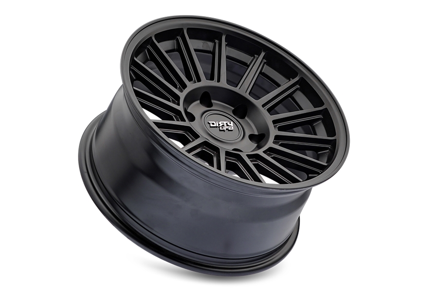 Dirty Life 9316 Journey Series Wheel, 17x8.5 5x5 0mm - Matte Black - JT/JL/JK