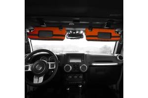 Bartact PALS MOLLE Visor Covers for Visors w/ Mirrors - Orange - JK