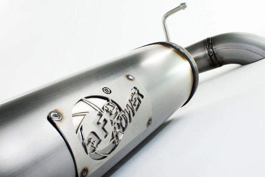 aFe POWER MACH Force-Xp 2.5in Axle-Back Hi-Tuck Exhaust System - JK