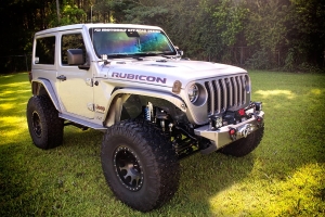 Motobilt Aluminum Front Fender Flares - Bare - JT/JL