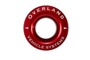 Overland Vehicle Systems Recovery Ring 2.5in 10000 lb. Red w/ Storage Bag