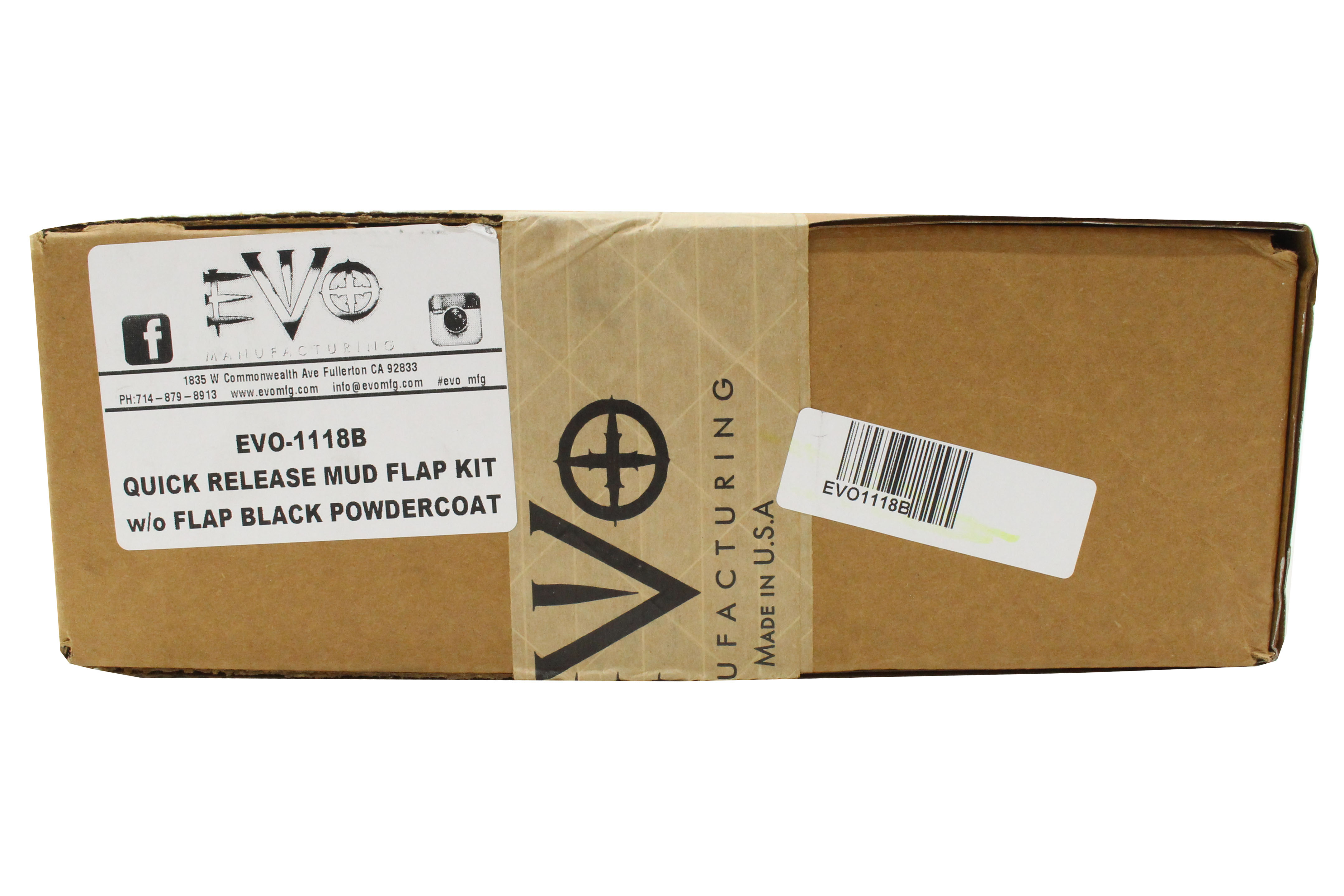 EVO Manufacturing Quick Release Mud-Flap kit - JK