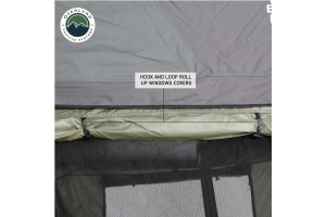 Overland Vehicle Systems Nomadic 3 Roof Top Tent Annex, Green Base With Black Floor & Travel Cover