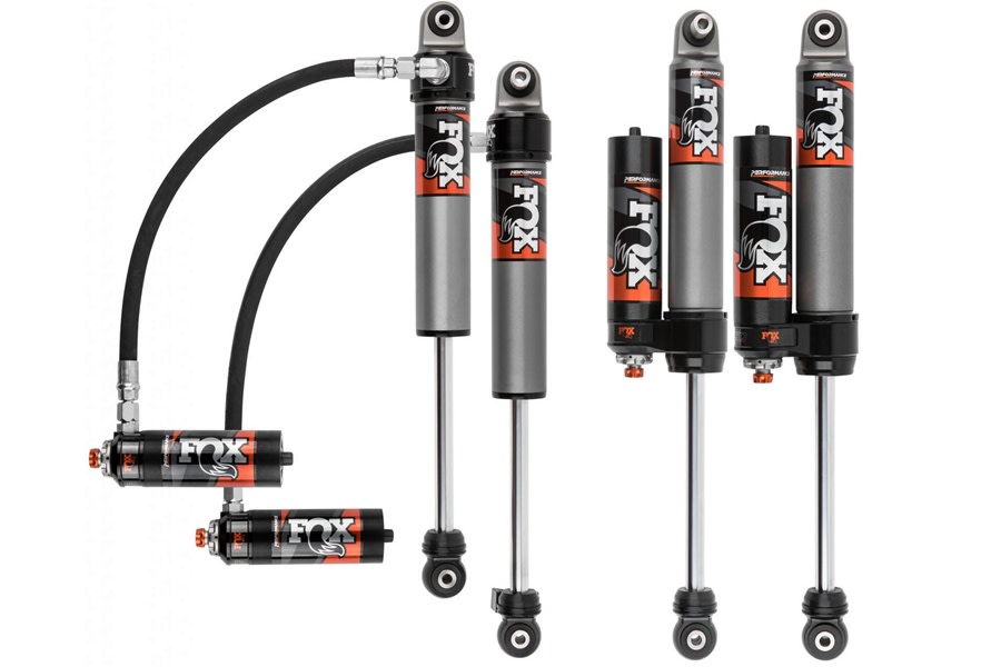 Fox Elite Series 2.5 Front and Rear Shock Package (3.5-4in Lift) - JT/JL