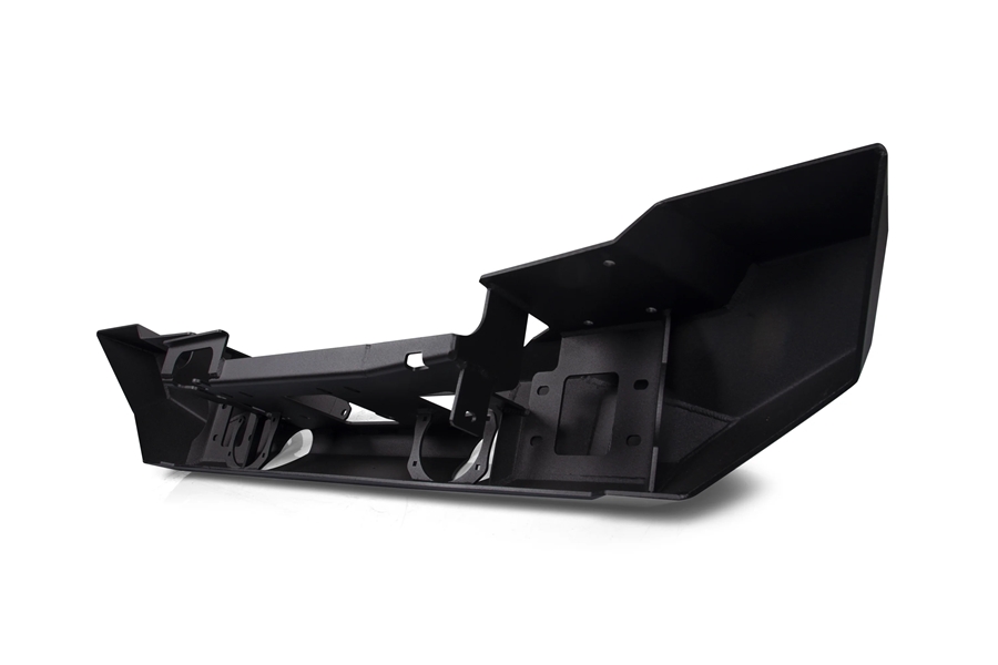 Crawltek Pyro Mid-Width Front Bumper - Black - JK 