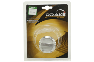 Drake Off Road Brushed Aluminum Oil Cap