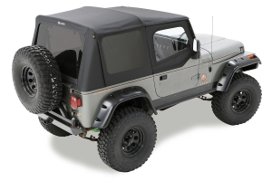 Bestop Sailcloth Black Replace-A-Top Soft Top Replacement Kit - TJ 03-06 