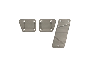 DV8 Offroad Aluminum Pedal Covers, Manual - 3 pc - JK 2007-13