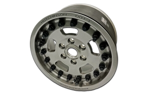 Hutchinson Rock Monster Beadlock Wheel 17x8.5 6x5.5 Argent - Bronco 2021+