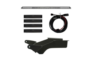 Rigid Industries Roof Rack Light Kit w/ SR Spot/Flood Combo Bar - Ford Bronco