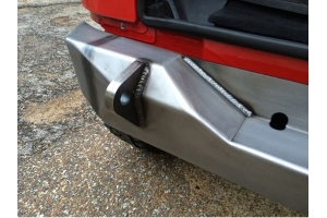 Motobilt Rear Stubby Bumper - Bare Steel  - JK