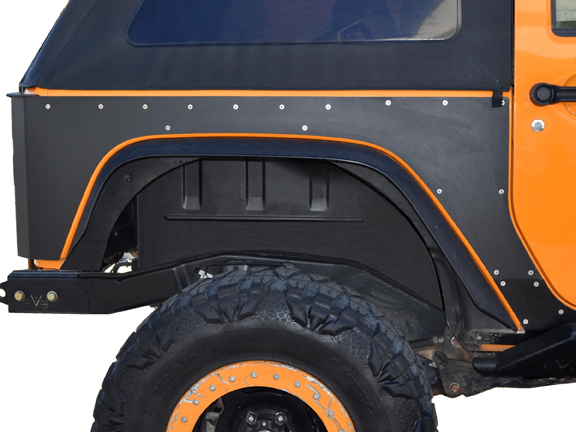 EVO Manufacturing Rock Corners Rear  - JK 2dr