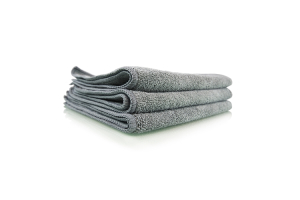 Chemical Guys Workhorse Professional Grade Microfiber Towel Grey - 3 Pack