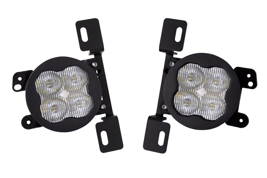 Diode Dynamics SS3 Max Type MR Fog Light Kit, ABL White - SAE Fog - JT/JL/JK 