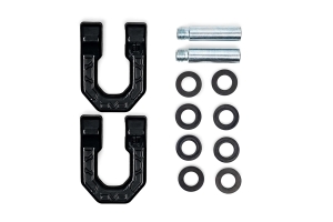 DV8 Offroad Elite Series D-Rings, Black - Pair