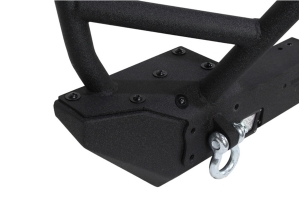 Fishbone Offroad Front Winch Bumper w/ Full Grille Guard  - JK 