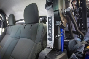 Spiderwebshade SeatBelt Silencers White - JL 2Dr