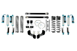 Evo Manufacturing 2.5in Enforcer Overland Stage 2 Lift Kit w/ Comp Adjuster Shocks - JT