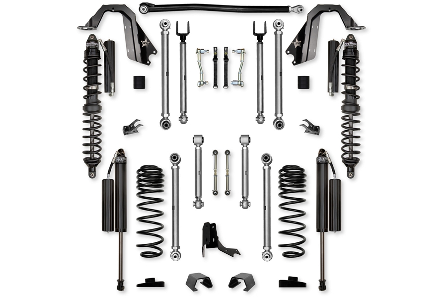 Rock Krawler 3in X Factor Pro Aluminum Coil Over Lift Kit - Comp Stage 1 ( Part Number: JT30XFP-CS)