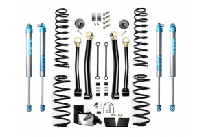 Evo Manufacturing HD 4.5in Enforcer Stage 3 Lift Kit w/ King 2.0 Shocks - JL 