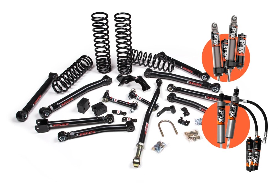 JKS J-Krawl 3.5in Lift Kit w/ Fox 2.5 Performance Elite Shocks (Flex End) ( Part Number: JSPEC152PES)