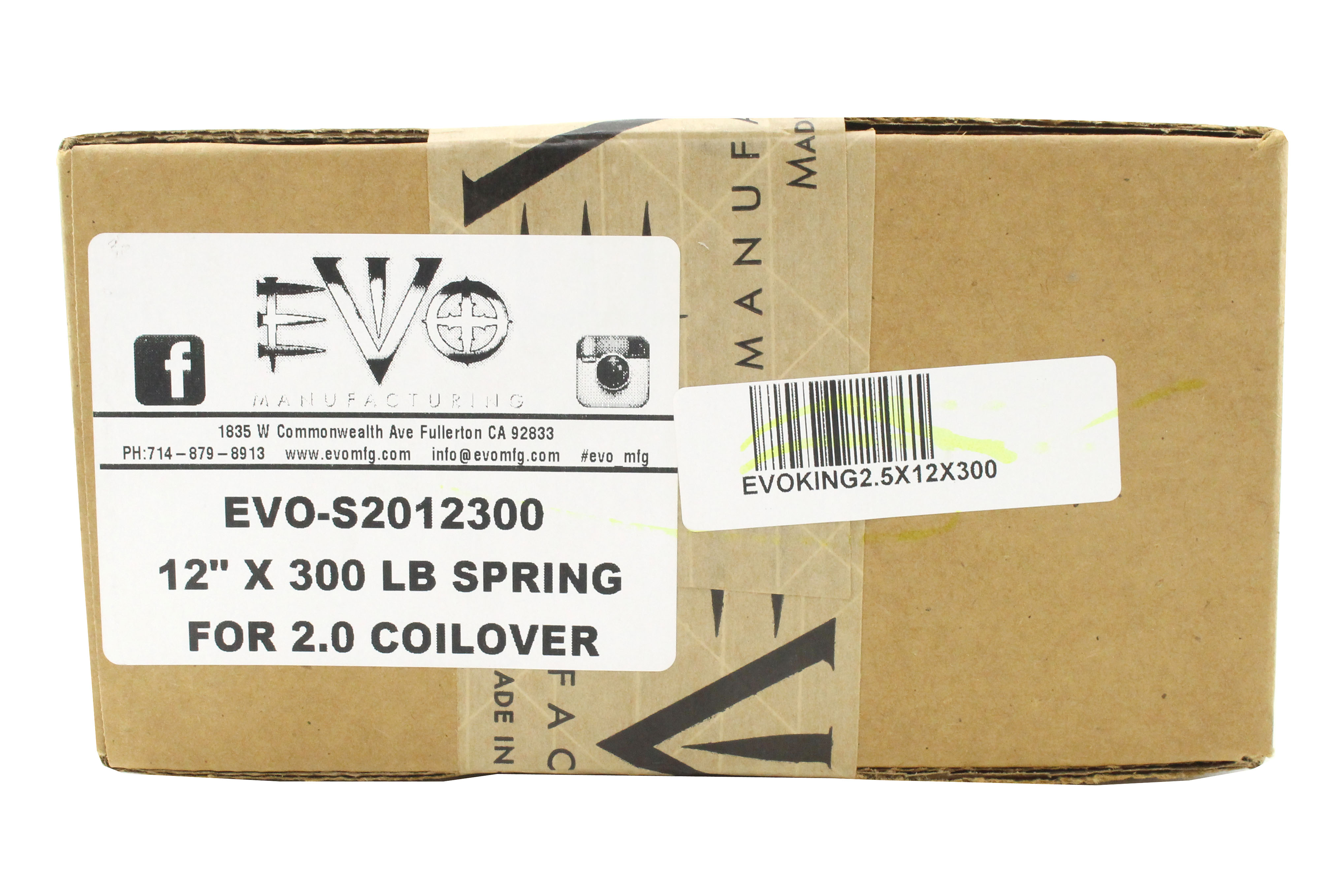 EVO Manufacturing King 2.5 Coil Spring