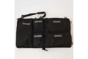 Last US Bag Co. Happy Camper Organizer Bag - Black