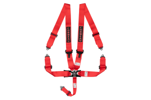 Corbeau 5-Point Harness Belt Red Camlock