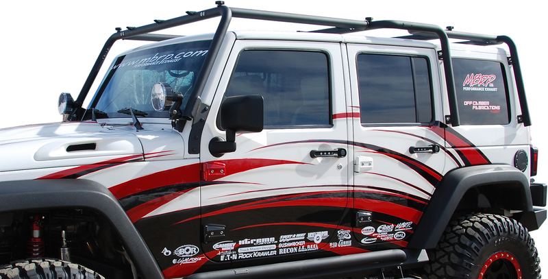 MBRP Front Roof Rack Extension  - JK 4dr