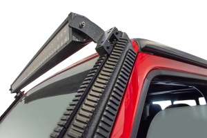 DV8 Offroad Picatinny Rail A-Pillar Light Mount - JT/JL