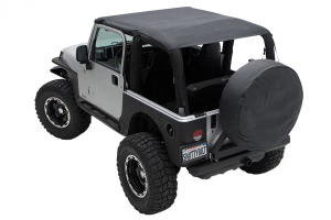 Smittybilt Extended Soft Top Black Diamond - TJ