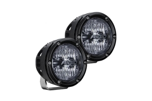Rigid Industries A-Pillar Light Kit with Set of 360 Spot and 360 Drive Lights - Ford Bronco