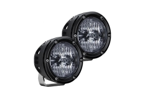 Rigid Industries A-Pillar Light Kit with Set of 360 Spot and 360 Drive Lights - Bronco 2021+