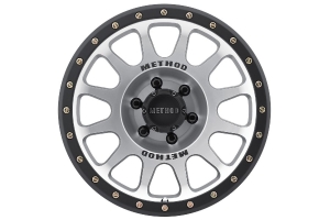 Method Race Wheels 305 NV Series Wheel 17x8.5 6x5.5 Machined Matte Black Lip - Bronco 2021+