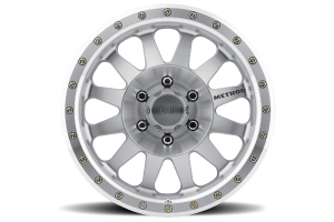 Method Race Wheels 304 Double Standard Series Wheel 18x9 6x5.5 12mm Offset Machined Clear Coat - Bronco 2021+