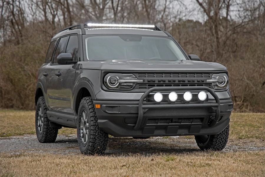 Rough Country 4in Chrome Series LED Lights - Pair