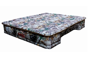 AirBedz Mid-Size 5-5.5ft Short Bed Air Mattress w/ Air Pump and Tailgate Extension Mattress - Camo