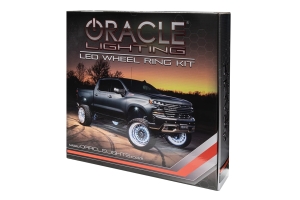Oracle LED Illuminated Wheel Rings - Single Row - White