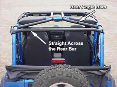 Rock Hard 4x4 Rear Bar - LJ/TJ
