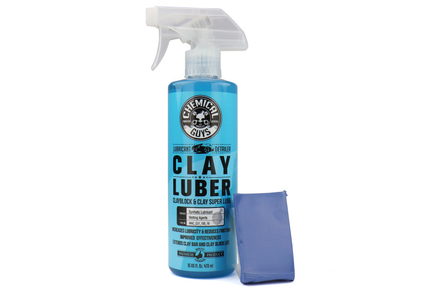 Chemical Guys Clay Bar and Luber Synthetic Lubricant Kit Light Duty