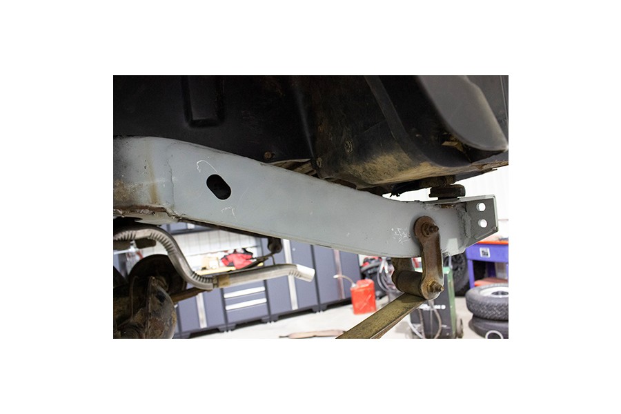 Rust Buster Rear Shackle Mount, Left Side - YJ