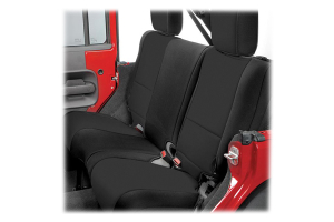 Rugged Ridge Rear Seat Cover Black/Black - JK