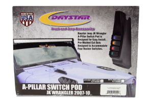 Daystar A-Piller Switch Pod Black - JK