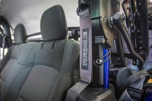 Spiderwebshade SeatBelt Silencers Grey - JL 2Dr