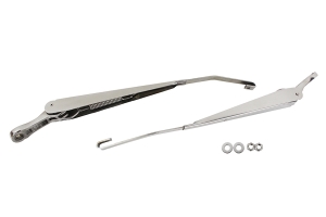 Kentrol Windshield Wiper Arm Set - Polished Silver  - JK 