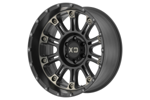XD Series XD829 Hoss 2 Wheel 17x9 5x5 Satin Black - JT/JL/JK