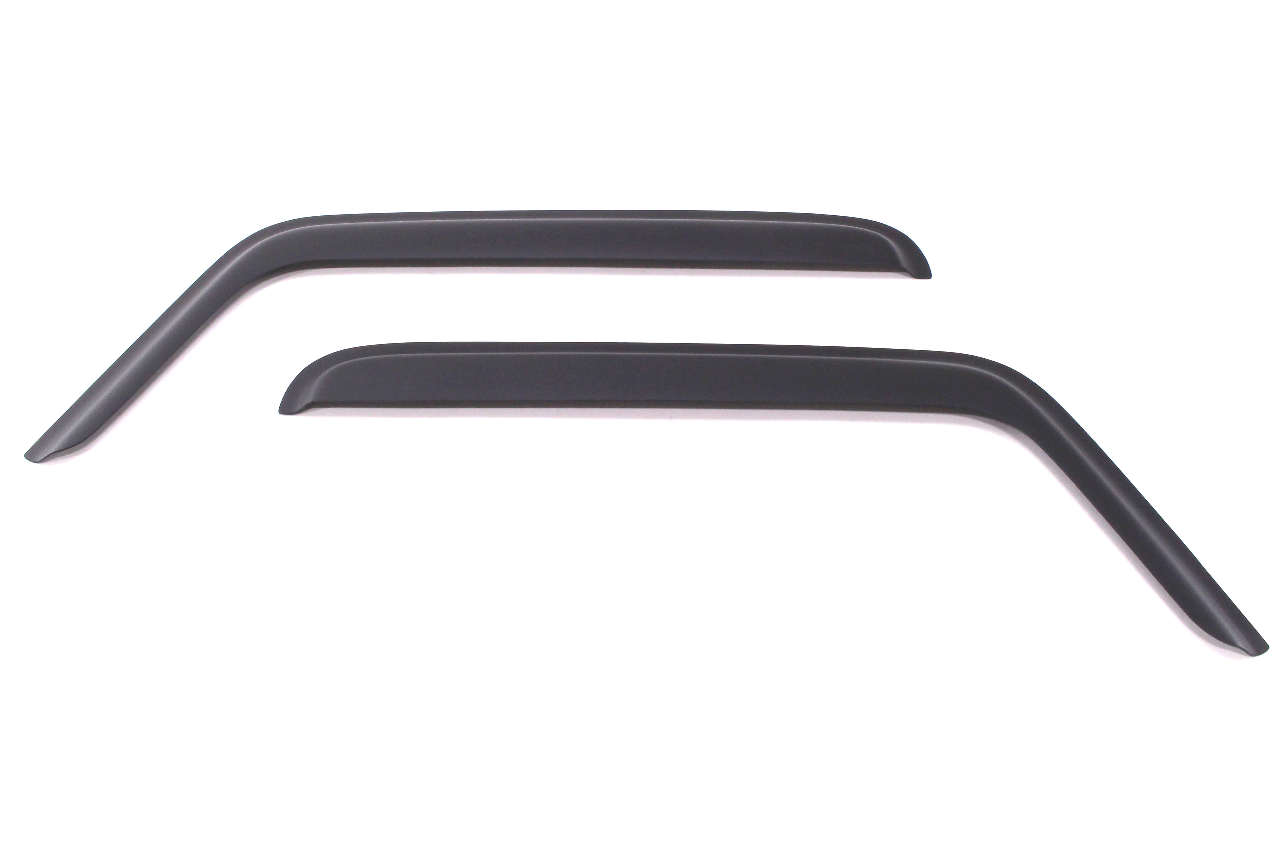 Rugged Ridge Window Visors Matte Black - JK 4dr