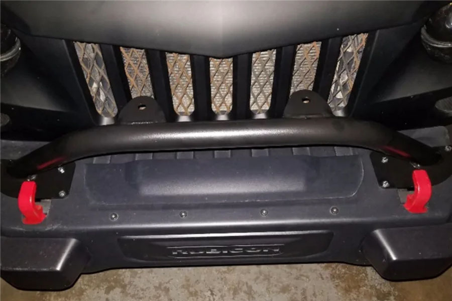Rock Hard 4x4 Grille Guard & Light Mount Hoop for 10A/HardRock/Recon Edition - JK
