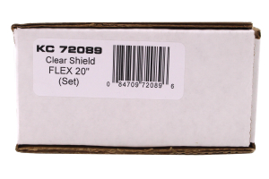 KC Hilites Flex 20in LED Light Bar Cover Clear