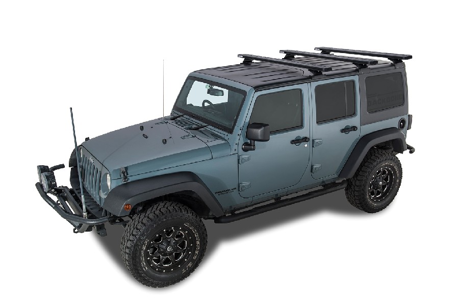 Rhino Rack Reconn-Deck RCL Black 3 Bar Backbone Roof Rack ( Part Number: JC-01516)